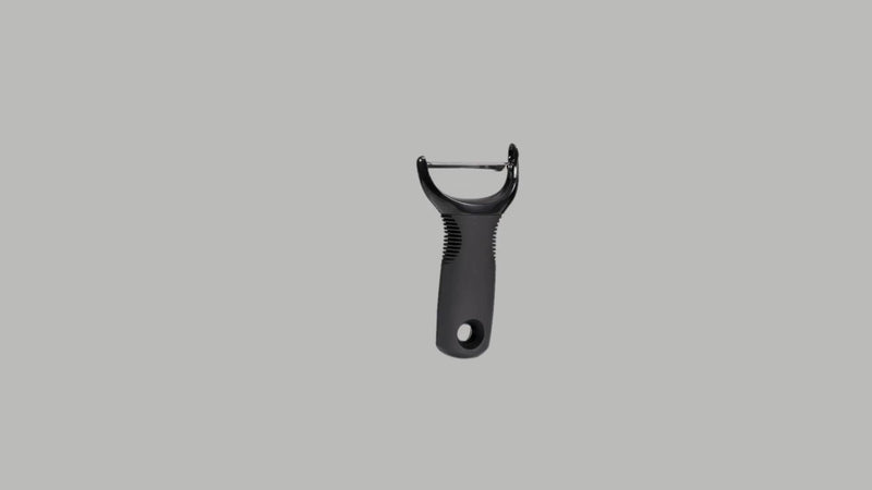 OXO Good Grips Y-shaped peeler, imported from the UK