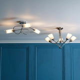 John Lewis Limbo ceiling light chrome (British brand)