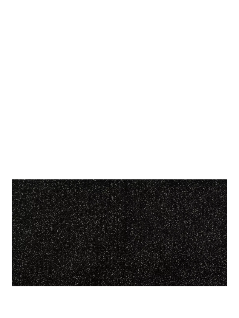 Turtle Mat Multi-Grip Door Mat Rug, Graphite, L75 x W50cm