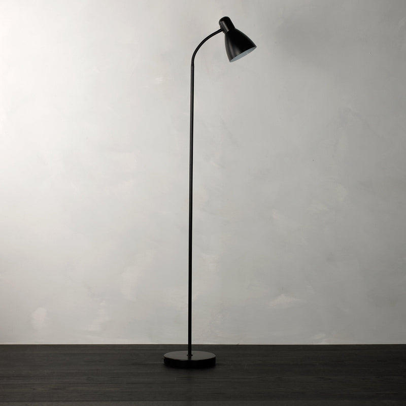 John Lewis Brandon floor lamp black, UK version