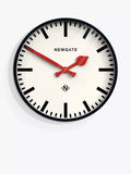 Newgate Clocks Putney wall clock 45cm black (British brand)