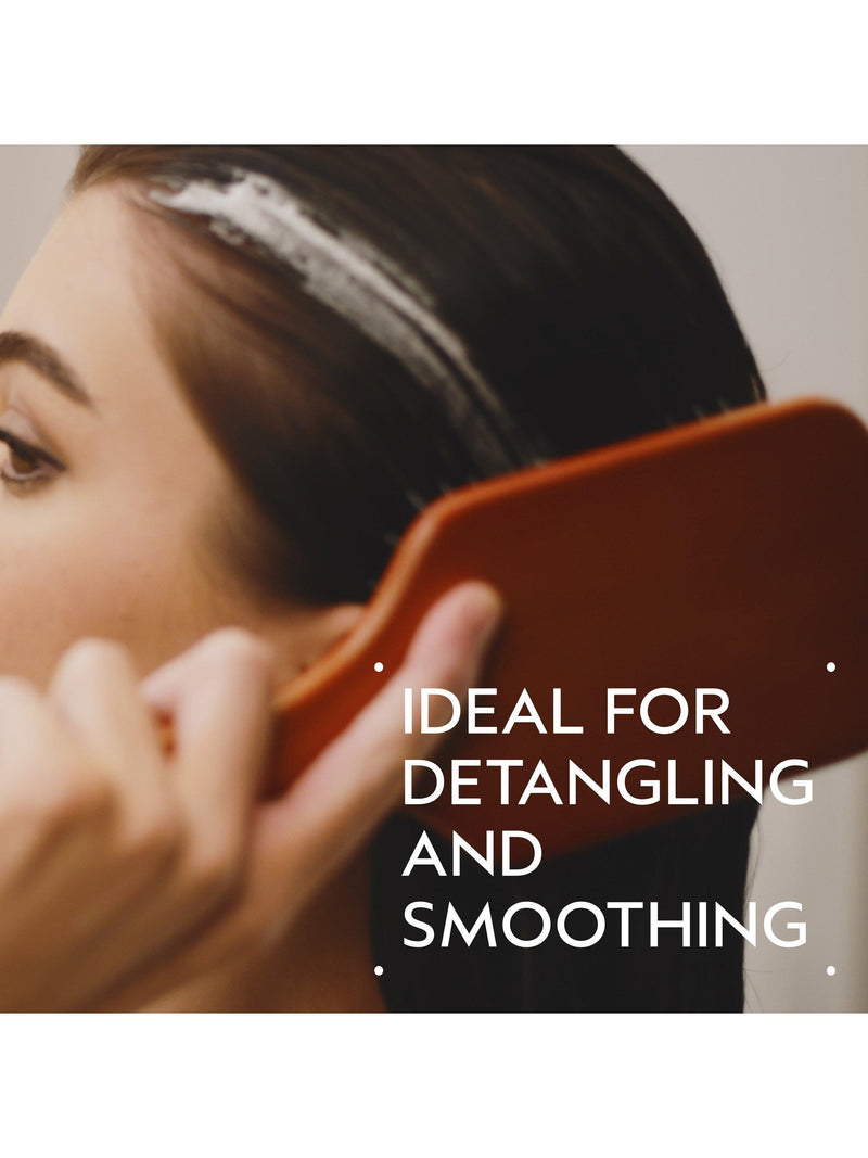 Aveda wooden hair paddle brush for scalp treatments - British product