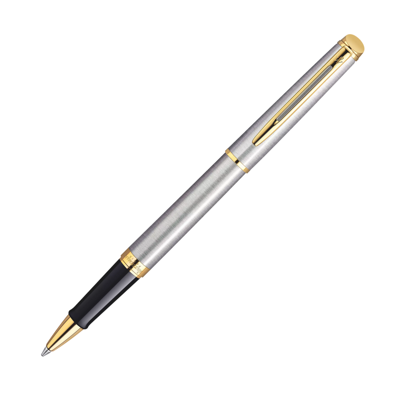Waterman Hémisphère Essential rollerball pen silver/gold, UK version