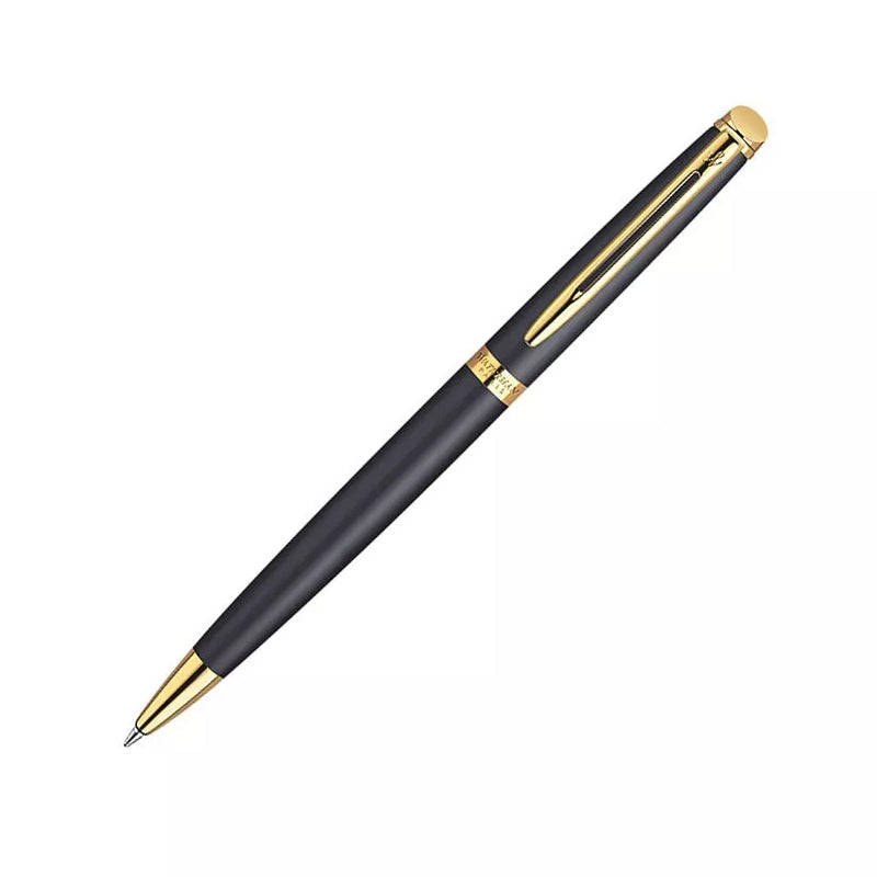 Waterman Hémisphère ballpoint pen matt black gold - British product