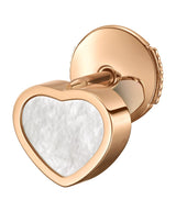 Harrods Chopard Rose Gold and Mother-of-Pearl My Happy Hearts Single Earring- Buy online at McGrocer