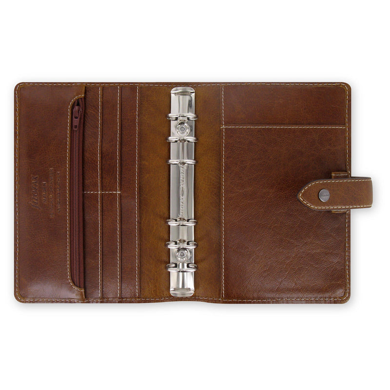 Filofax Leather Malden Personal Organiser, imported from the UK