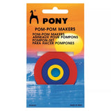 Pony pom-pom maker three sizes, imported from the UK