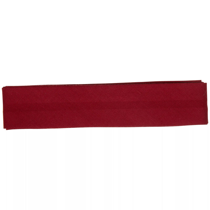 Bias Binding, 2.5m x 25mm, Brick