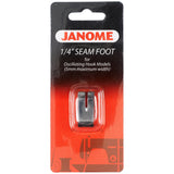Janome quarter inch seam foot, UK version
