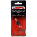 John Lewis Janome Concealed Zipper Foot for Horizontal Rotary Hook Sewing Machines- Buy online at McGrocer