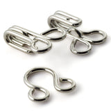 Prym nickel hooks and eyes pack of 12 (British brand)