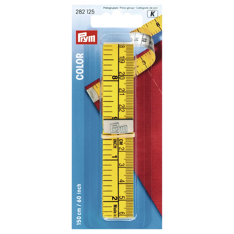 Prym seamstress tape measure 150cm, imported from the UK