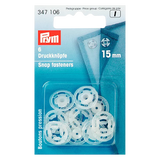 Prym sew-on snap fasteners 15mm pack of 6 (British brand)