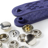 Prym 15mm brass press fasteners for camping - British product