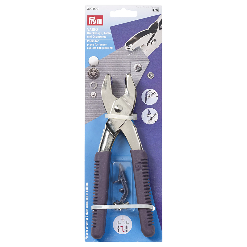 Prym Vario pliers with piercing tools, imported from the UK