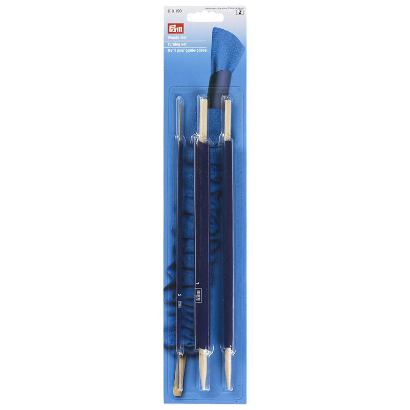 Prym turning set with three loop sizes - British product