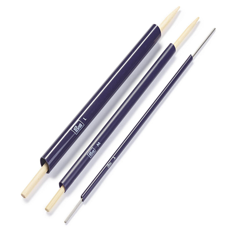 Prym turning set with three loop sizes - British product