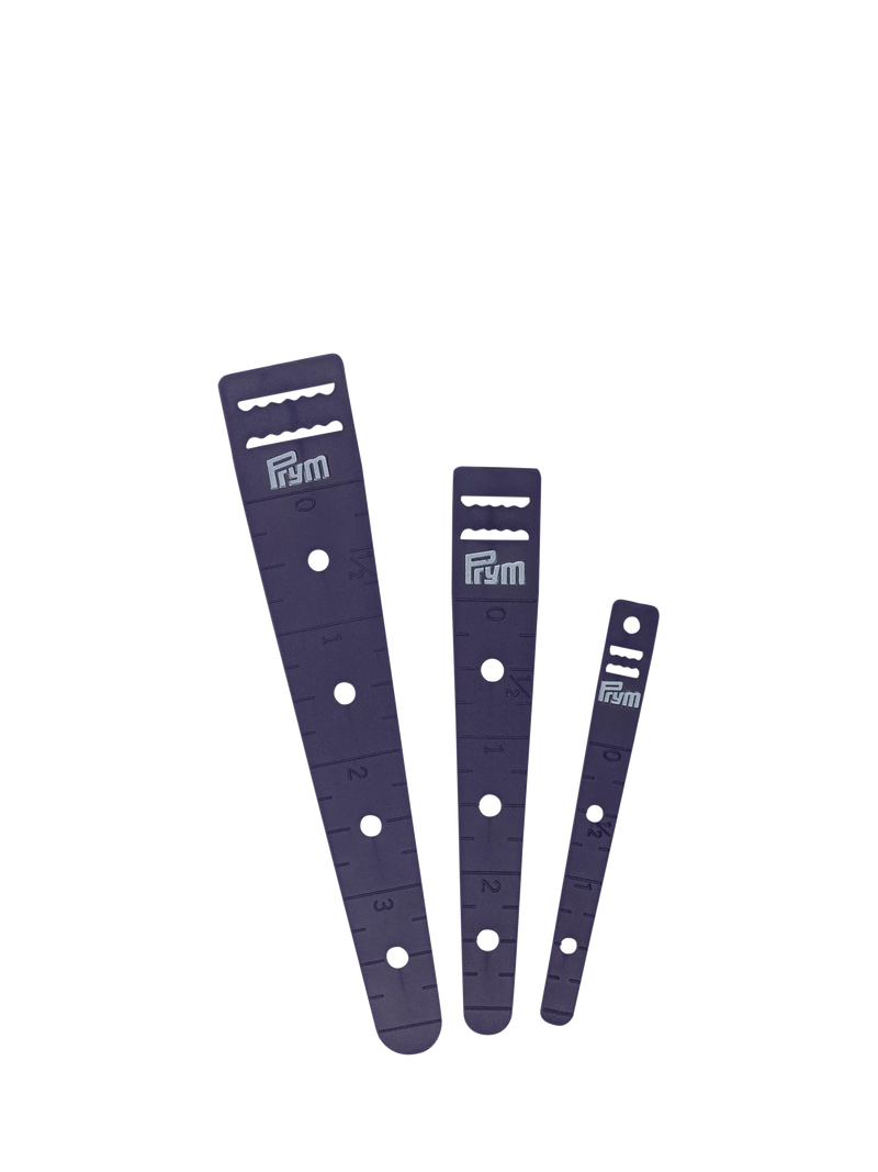 Prym elastic and tape threaders pack of 3 (British brand)