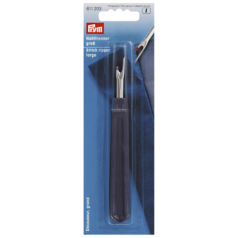 Prym large stitch ripper for sewing, (British brand)