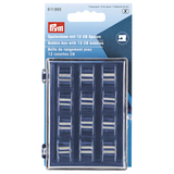John Lewis Prym Bobbin Box with 12 CB Metal Bobbins- Buy online at McGrocer