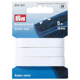 John Lewis Prym Cotton Tape, White- Buy online at McGrocer