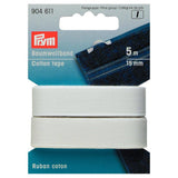Prym cotton tape white, UK version