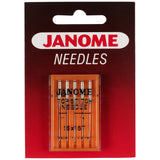 Janome needles 11mm 14mm pack of 5 - British product