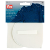 Prym white set-in shoulder pads small - British product
