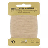 Scanfil mending cotton 15m 100% cotton thread - British product