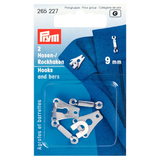 John Lewis Prym Trouser Small Hook and Bar, 9mm, White- Buy online at McGrocer
