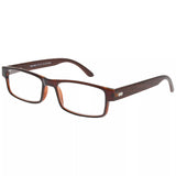 John Lewis Magnif Eyes Oakland Unisex Average Fit Ready Readers Reading Glasses - Redwood- Buy online at McGrocer