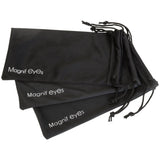 Magnif Eyes reading glasses ebony frame, imported from the UK