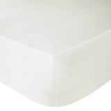 John Lewis Crisp & Fresh Egyptian Cotton Percale 200 Thread Count Deep Fitted Sheet - Single
