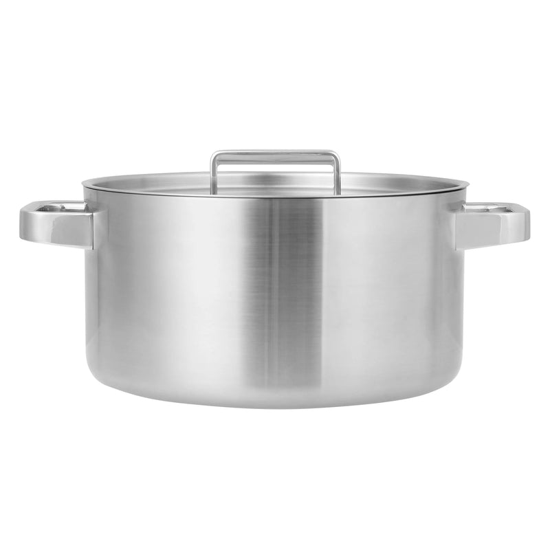 John Lewis 5-Ply Thermacore Stainless Steel Stockpot 24cm, UK version