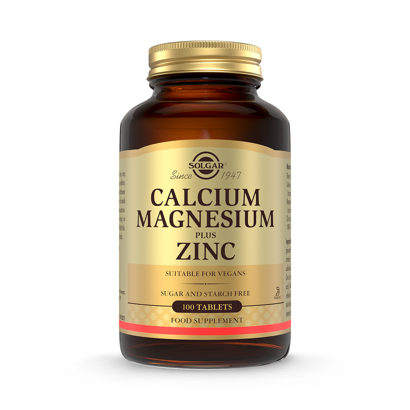 Solgar Calcium Magnesium plus Zinc 250 Tablets
