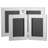 John Lewis double photo frame silver plated 18x13cm (British brand)