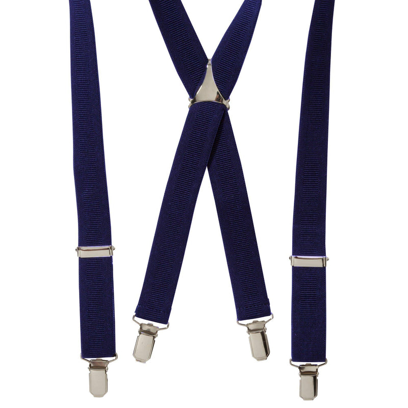 John Lewis Boys' Braces in Navy, One Size, UK version