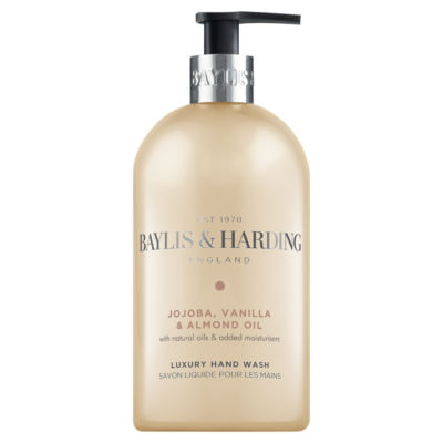 ASDA Baylis & Harding Signature Jojoba, Vanilla & Almond Oil Hand Wash 500ml- Buy online at McGrocer