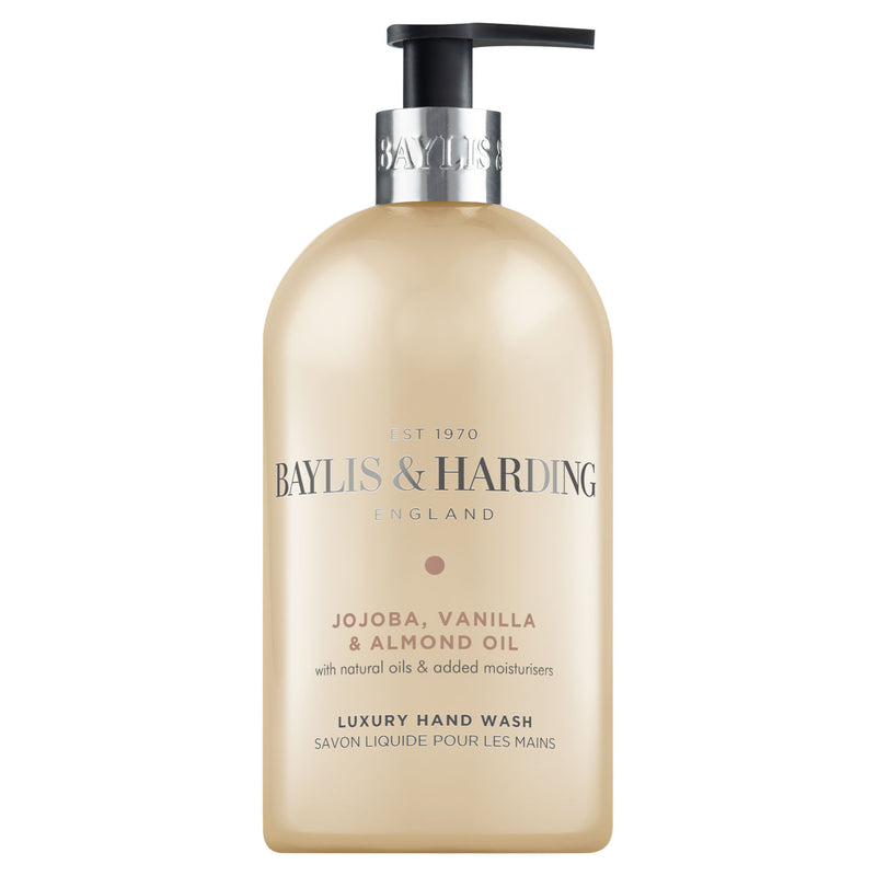 Baylis and Harding jojoba vanilla almond hand wash 500ml British product