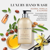 Baylis and Harding jojoba vanilla almond hand wash 500ml British product