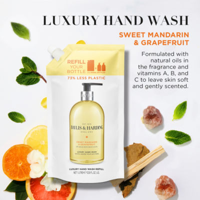 Baylis & Harding hand wash sweet mandarin 1L - British product