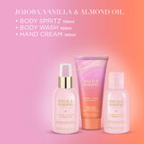 Baylis & Harding luxury wash bag gift set jojoba vanilla almond oil, imported from the UK
