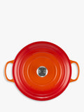 Le Creuset Signature Round Cast Iron Casserole Dish, UK version
