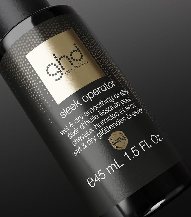 ghd Sleek Operator hair oil elixir 45ml, UK version