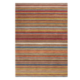 John Lewis John Lewis Russet Multistripe Hand Loomed Rug, 120x60cm- Buy online at McGrocer