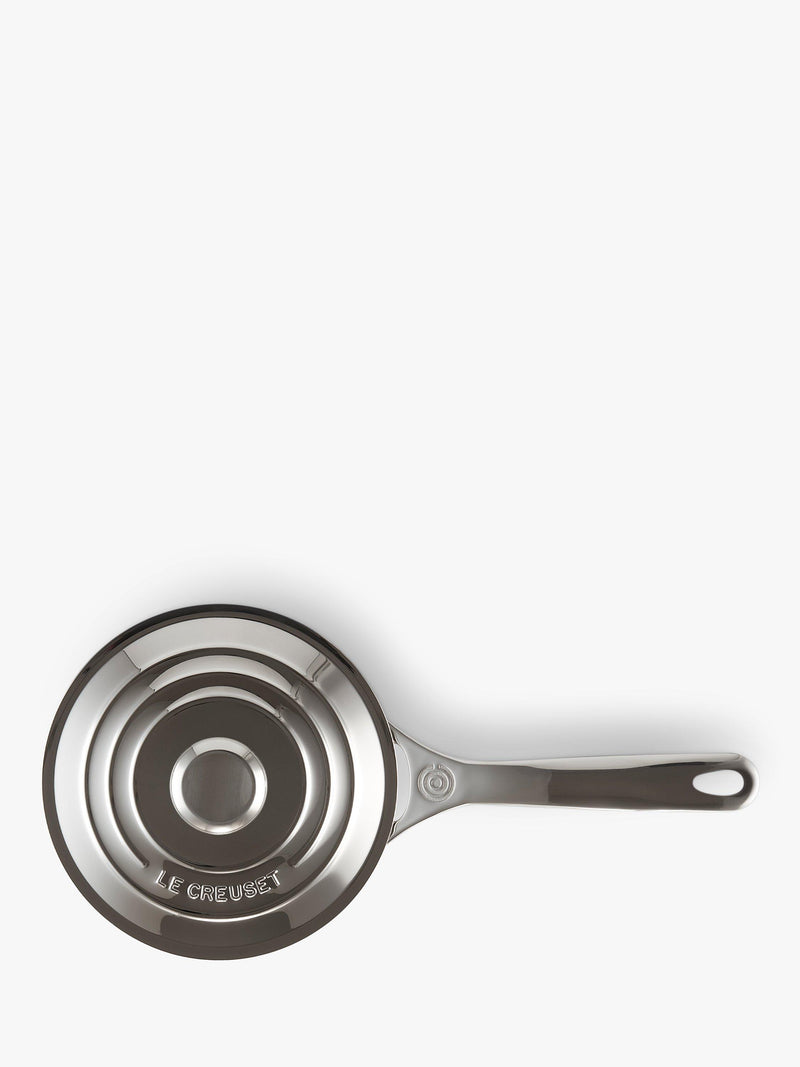 Le Creuset Signature 3-ply stainless steel saucepan 16cm - British product