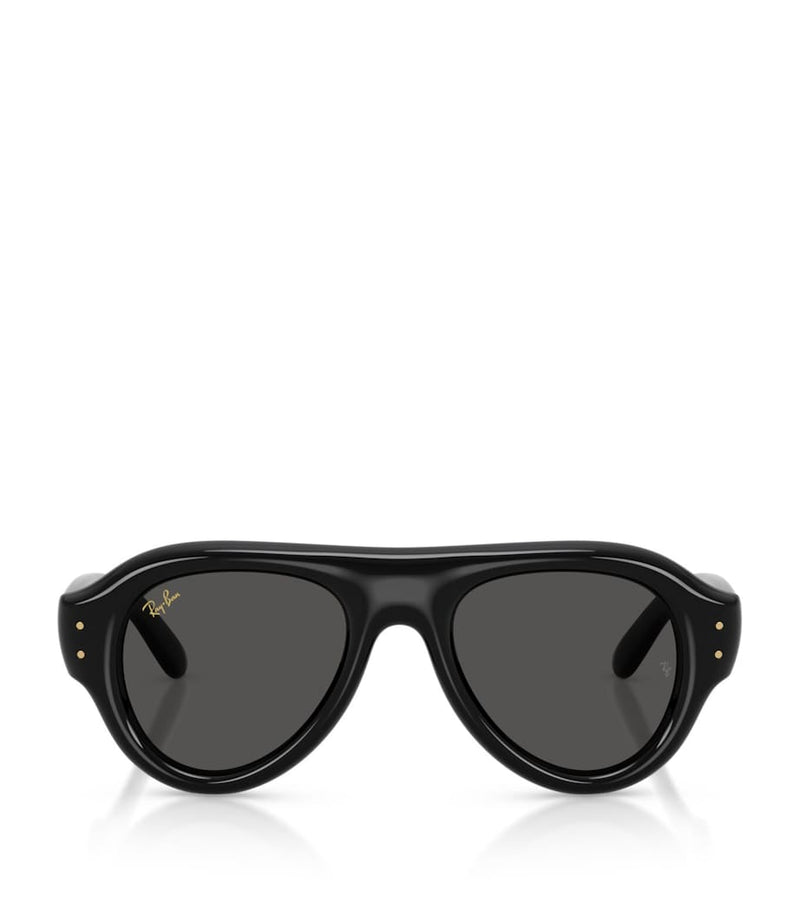 Ray-Ban aviator puffer sunglasses modern design (British brand)