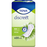 TENA Discreet Mini Incontinence Pads 20 pack GOODS Superdrug