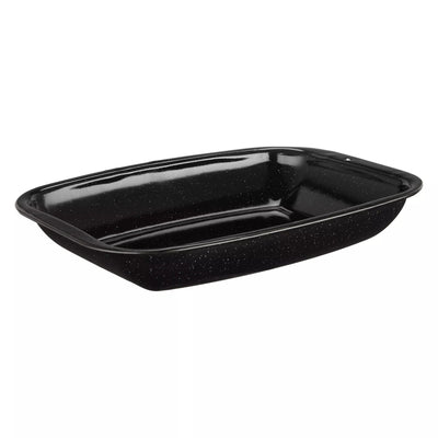 John Lewis John Lewis Vitreous Enamel Non-Stick Roaster Oven Dish 26cm- Buy online at McGrocer