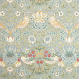Morris & Co. Strawberry Thief curtains Duck Egg 137x167cm, UK version